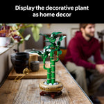 Lego Botanicals Lucky Bamboo Building Set for Adults, Artificial Plant for Indoor Home Decor, Gift for Him