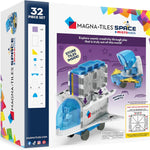 MAGNA-TILES Space 32-Piece Magnetic Construction Set, The Original Magnetic Building Brand