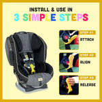 Bucklebee Easy Car Seat Buckle Release Aid for Children Unbuckle Car Seat Release Tool - Button Pusher - Opener for Nails - Buckle Release (1 Pack Teal)