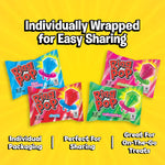 Ring Pop Lollipops - Bulk Candy Individually Wrapped Suckers Variety | Party Pack- 20 Count w/Assorted Flavors - Hard Candy for Party Favors, Kids & Goodie Bag Stuffers 0.63 Pounds