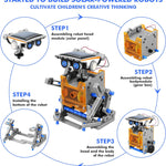 Bottleboom STEM 13-in-1 Education Solar Power Robots Toys for Boys Age 8-12, Educational Toy Science Kits for Kids Experiment Robotics Set Birthday Gifts for 8 9 10 11 12 Years Old