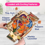 Smartivity DIY Pinball Machine | Award Winning STEM Toy for Kids 8-14 Years Old | Build Your Own Mechanical Pinball Game