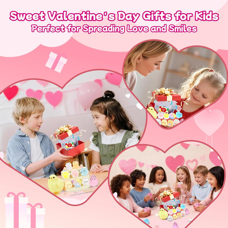 10 Pack Taba Squishy Toys kit with Toy Box & Cute Stickers, Kawaii taba Squishies Stress Relief Toys Party Favors for Kids 4-8 8-12, Squishy Fidget Toys for Kids , Birthday Gifts Toys for Girls 8-10