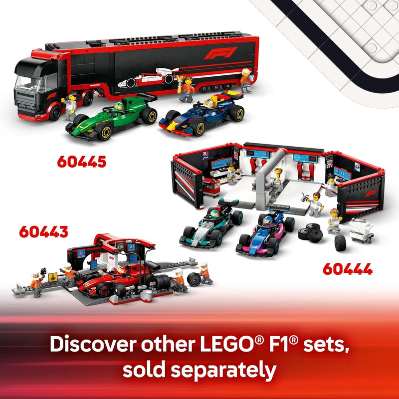 LEGO City F1 Driver with McLaren Race Car Toy Kit for Kids Ages 6+