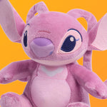 Disney Stitch 7.5" Small Angel Plush Stuffed Animal, Soft & Huggable, Toy for Fans & Kids by Just Play, Kids Toys for Ages 2 Up by Just Play