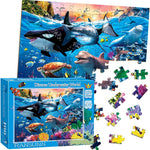 Puzzles for Kids Ages 4-8 Year Old - Underwater World,100 Piece Jigsaw Puzzle for Adults Toddler Children Learning Educational Puzzles Toys for Boys and Girls.