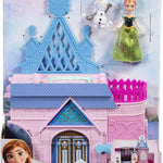 Mattel Disney Frozen Toys, Storytime Stackers Anna's Arendelle Castle, Stackable Doll House with Small Doll, Olaf & 7 Pieces, Inspired by The Movies