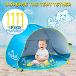 Baby Beach Tent Pop Up Portable Shade Pool UV Protection Sun Shelter for Infant