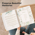 Pregnancy Journal for First Time Moms Gifts - 90 Pages Hardcover (Alpine) | Pregnancy Memory Book, Beautiful & Cute Baby Book Keepsake, Ultrasound Baby Scrapbook, Mom To Be Gift
