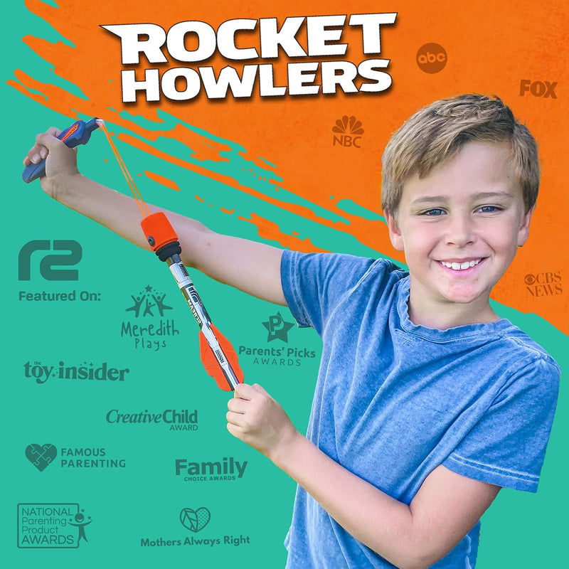 Toy Rocket Launcher for Kids: Outdoor Toys Slingshot Rocket Launchers - Best 6-10 Year Old Boy Gifts for Teens Boys & Girls All Ages - Fun Summer Toys 5 6 7 8 9 10 11 12+ Year Old Boy Birthday Gifts