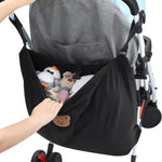 Accmor Universal Stroller Organizer, Large Storage Stroller Bag for Uppababy, Nuna, Britax, Doona Strollers, Non-Slip Adjustable Storage Caddy Accessories for Stroller Crib