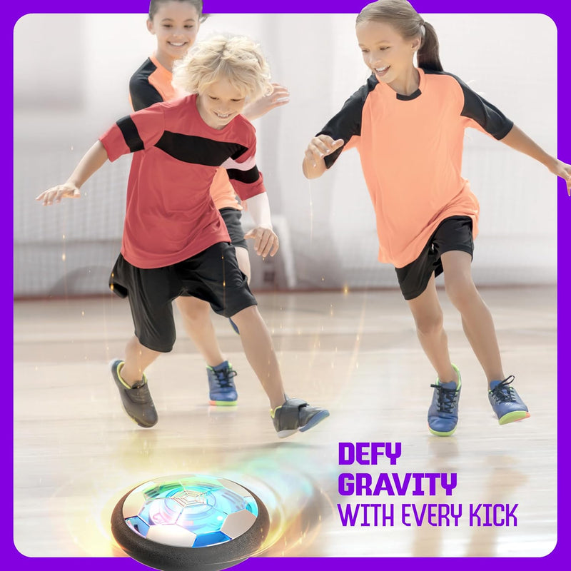 Ninja Blast Hover Soccer Light-Up Ball, Indoor Toy Games, Kids Gifts for Age 5-12, Birthday Gift for Boys