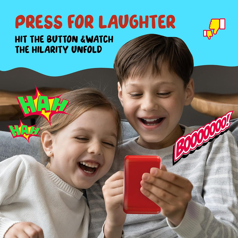 KNUCKLHEAD Sound Effects Machine for Kids - 16 Hilarious Sounds - Portable Prank Gift for 6-13 Year Old Boys