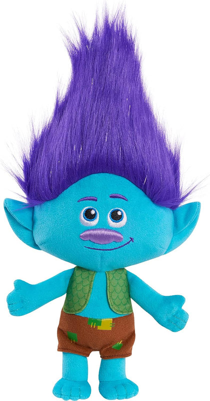 Trolls 13-inch World Tour Poppy & Branch Friendship Plush 2-Pack Stuffed Animals, Kids Toys for Ages 3 Up, Amazon Exclusive by Just Play