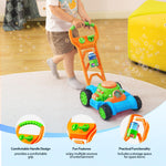 SLOOSH Bubble Lawn Mower Toddler Toy: Spill-Proof Bubble Machine for Indoor/Outdoor Play, Ages 1-3