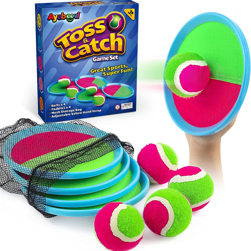 Ayeboovi upgraded toss and catch ball game for 3-10 year old kids outdoor toys