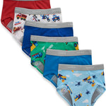 Hanes Boys' Potty Training Underwear, Light Leaks Toddler Cotton Briefs and Boxer Briefs, Multi-pack