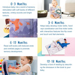 Richgv Baby Books 0-6 Months,Early Development Toy,Baby Boy Gifts Baby Toys | Touch Feel Crinkle Book 0-3-6-12 Months, Baby Shower Gifts, Newborn Infant Tummy Time Toy, Baby Stocking Stuffers, Xmas Gifts