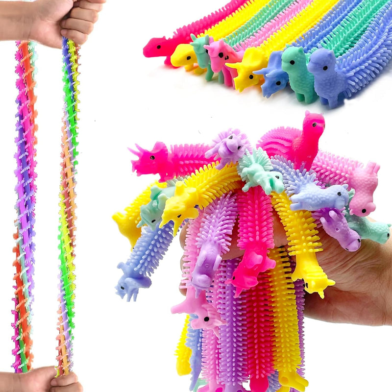 yzxodn 30 pack stretchy strings fidget toys bulk for kids stress relief sensory toys