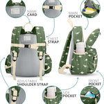 atgark Corduroy Toddler Backpack for Boys Girls Kids Preschool Backpacks