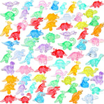 HAPTIME 230 Pcs Mini Resin Animals, Bulk Mini Trinkets, Mini Dinosaur Figures, Resin Figures to Hide, Tiny Dinosaur Party Favors, Small Classroom Prizes for Kids, Easter Egg Fillers