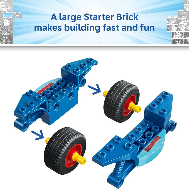 LEGO Marvel Spidey and Friends Spidey on Motorcycle vs. Rhino Toy for Kids Ages 4+ Birthday Gift