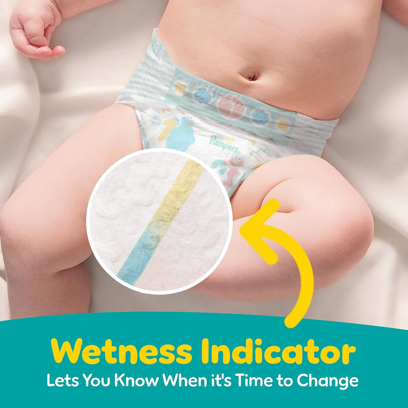 Pampers Diapers - Baby Dry - Size 5, 132 Count, Absorbent Disposable Infant Diaper (Packaging May Vary)