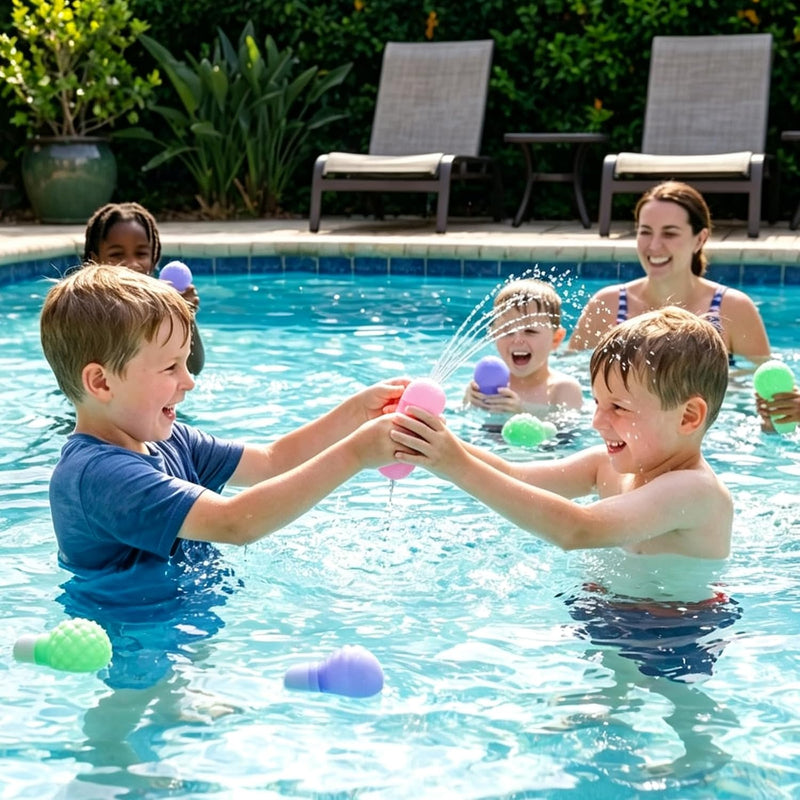 Sizobi Baby Bath Toys, Pool Water Toys Toddler Bath Toys for Kids Ages 1-3 | 1 Year Old Boy Girl Sensory Squeezing Water Bathtub Toys, Baby 6-12-18 Months Bathtub Outdoor Water Table Toy,Birthday Gifts