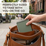 ZICOTO Aesthetic Pocket Notebooks Set Of 8 - Small 3x5 Spiral Notepads With Lined Pages - The Perfect Little Mini Note Pads to Stay Organized and Boost Productivity at Work or School