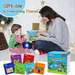 Dr.Rapeti 6 Pack Soft Books, Cloth Book, Bath Book, Baby Book, Crinkle Book | Baby Shower Toy, Washable, Nontoxic, Educational Learning Toy, Sensory Book, Baby Soft Cloth Book, Crinkle Soft Book