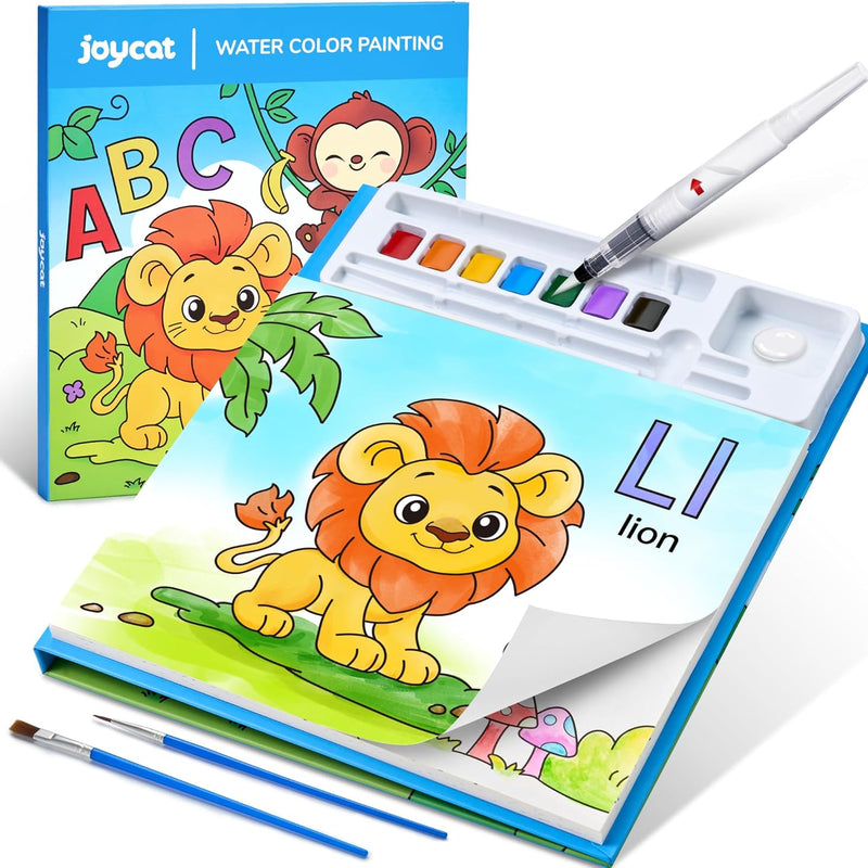 JoyCat Magical Pony Paint with Water Coloring Books for Toddlers and Kids Ages 3-5, 4-8, Arts and Crafts Drawing Activities Toy