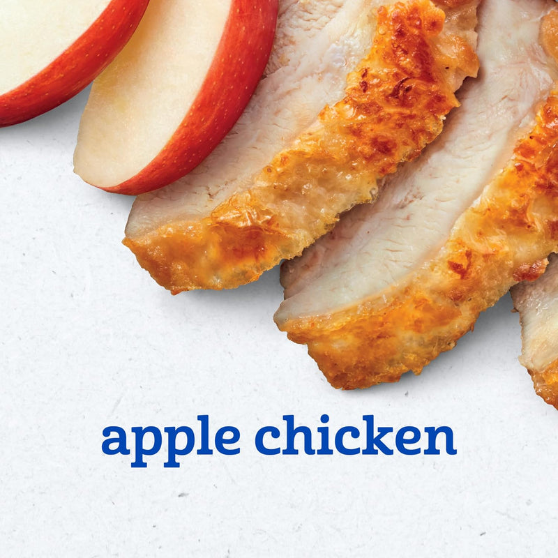 Gerber Stage 2 Apple Chicken Baby Food, 4 Oz, 16 Pack | Stage 2 puree; apple chicken; 16 x 4 oz tubs