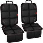 Car Seat Protector, Carseat Seat Protectors with Thick Padding No Imprints | Non-Slip Backing, Waterproof, Universal Fit, Heat Resistant, 600D Fabric Car Seat Covers with Storage Pockets for Baby