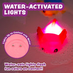 Tub Works Under the Sea Light Up Bath Toys 6 Pack Water-Activated Color Changing