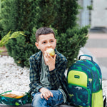 mommore Kids Backpack for Boys Girls 4-8 Kindergarten Elementary School Backpack with Lunch Box - 15” H Fit Folder
