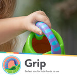 nuby watering can bath toy for toddlers and kids 18+ months interactive fun baby bath essentials