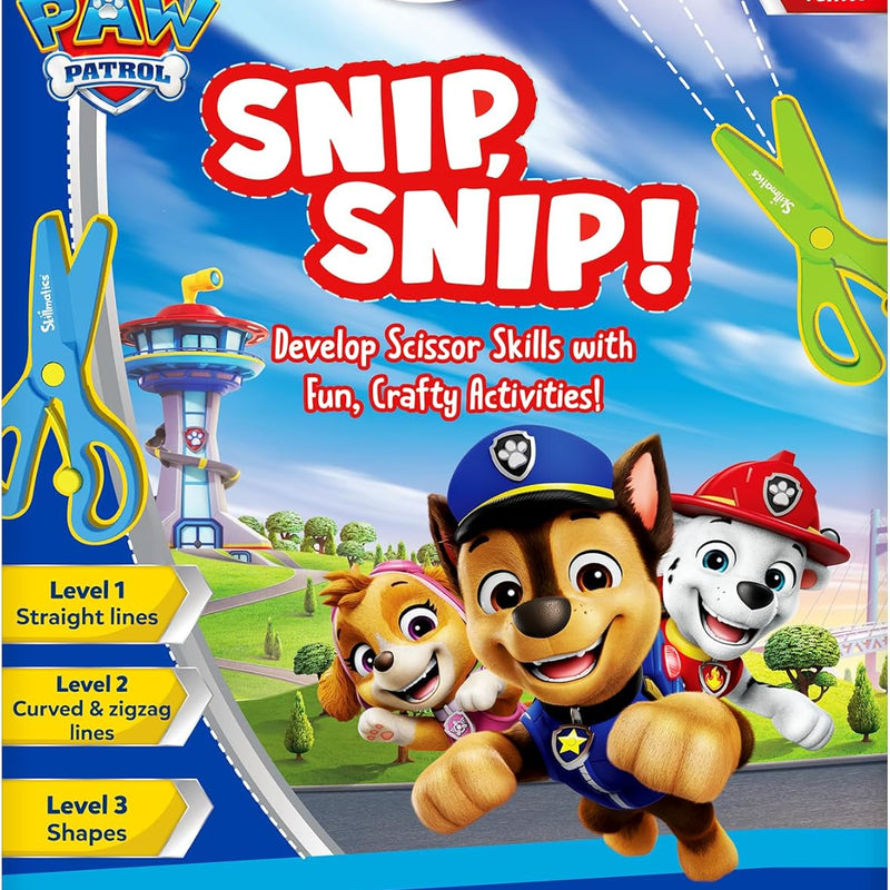 Skillmatics scissor skills activity book, 25 cutting activities for preschoolers, felt craft kit for kids aged 3-7
