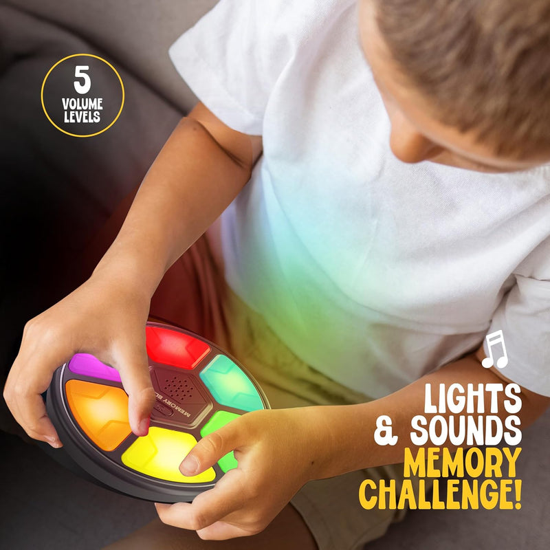 Memory Game for Kids - Lights, Sounds, and Sequence Challenges for Ages 4-12