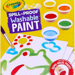 Crayola Spill Proof Paint Set Washable Paint Set for Kids, Arts & Crafts | Teacher School Supplies & Essentials, Arts & Crafts, Toddler Gift, Ages 3+