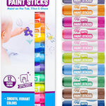 Tub Works® Bath Paint Sticks™ | Nontoxic, Washable Bathtub Paint for Creative Kids & Toddlers