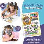 20 Arts & Crafts Kit for Kids, All-Inclusive, No Mess Craft Kits & Supplies for Boys & Girls – DIY Creative Activity, Easy Step-by-Step Guide, Individually Packaged Crafts, Christmas Gift, Travel Gift