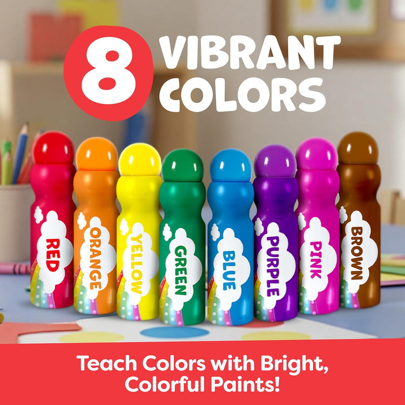 Dot Markers For Toddlers 1-3 Washable Dot Art Paints For Kids Arts and Crafts