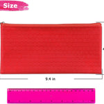 Tamaki 12 Pack Zipper Pouch, Bulk Waterproof Pouch Cases, Multi-Purpose Organizer Bags for Office Supplies, Travel Accessories