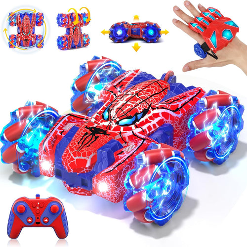 Spider Gesture Sensing Remote Control Car with 2.4GHz Hand Controlled Rechargeable RC Stunt Car