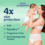 Always Discreet Postpartum and Adult Incontinence Underwear for Women, Small/Medium, Maximum Protection, 14 Count