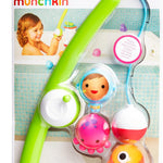 Munchkin Fishin' Magnetic Baby and Toddler Bath Toy, 4pc Set, Suitable for Boys and Girls 24 Months and Up