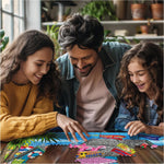 White Mountain 1000 Piece Jigsaw Puzzle Summer Beach Shop Puzzles with Large Pieces Gift for Adults and Family 24"x30" - Surf Shack
