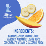 Gerber Stage 2 Super Blend Baby Food Variety Pack, 4 Oz, 32 Pack | Stage 2 super blend baby food variety pack; 32 x 4 oz tubs