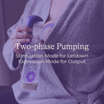 Lansinoh Manual Breast Pump, Breast Feeding Hand Pump with Comfortable Flange, Includes 5oz Baby Bottle with Slow Flow Nipple, Breastfeeding Essentials