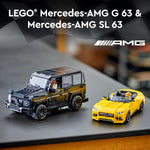 LEGO Speed Champions Mercedes-AMG G 63 & SL 63 building toy cars for kids 10+ years old, collectible model car gifts